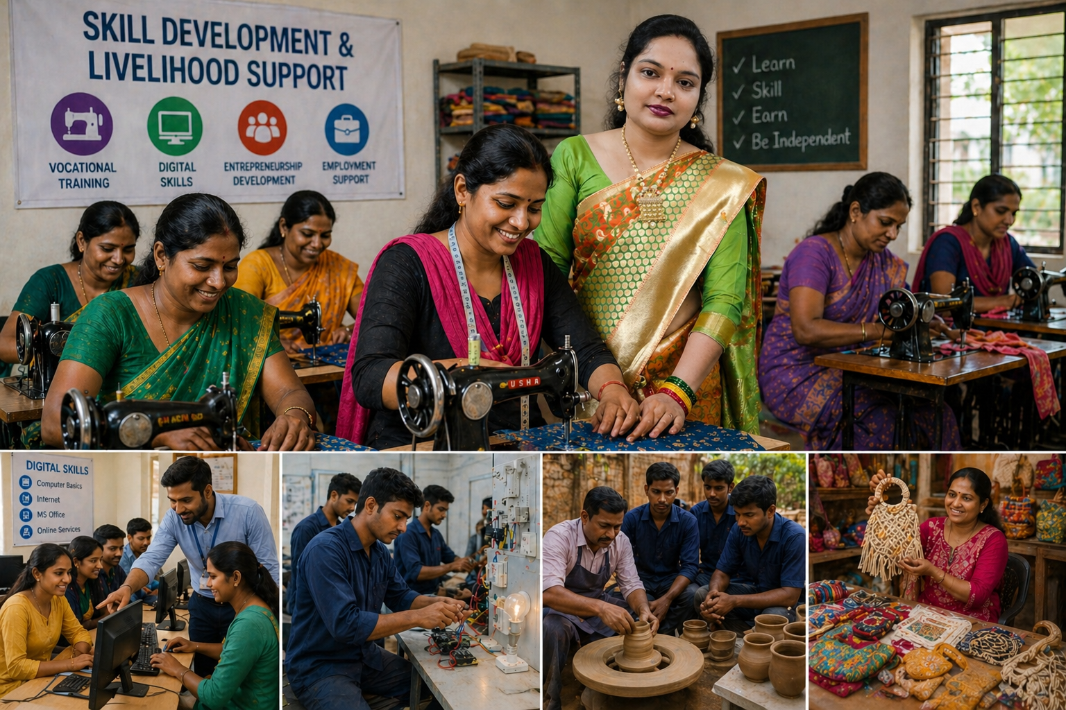 Skill Development & Livelihood Support